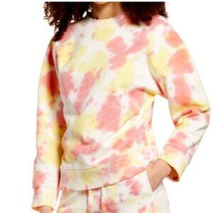 BP. Women's Organic Cotton Tie Dye Pullover Sweatshirt - S